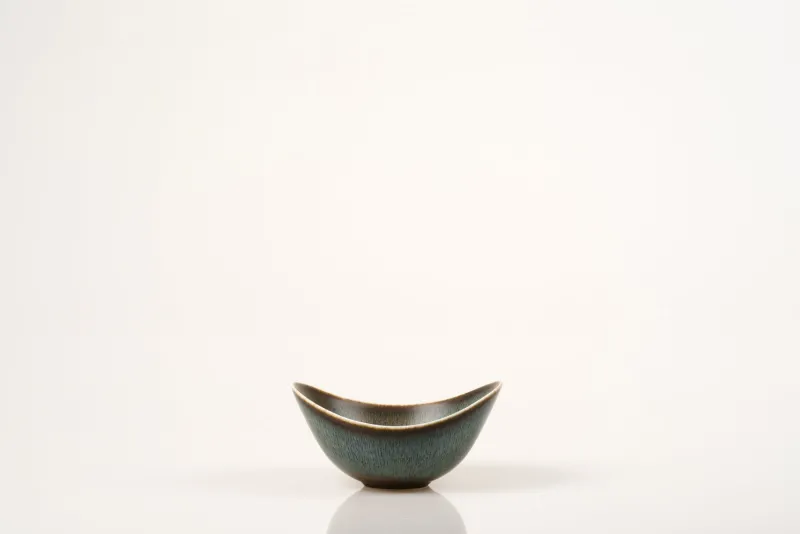 Pamono Large Scandinavian Modern Aro Bowl in Stoneware by Gunnar Nylund for Rörstrand, 1950s> Bowls