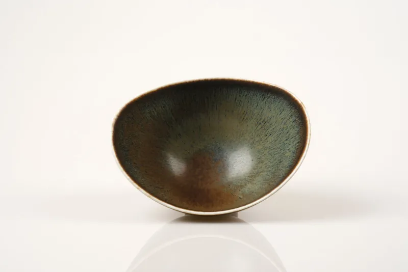 Pamono Large Scandinavian Modern Aro Bowl in Stoneware by Gunnar Nylund for Rörstrand, 1950s> Bowls