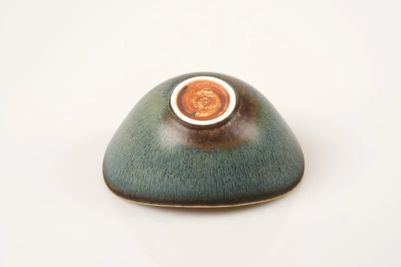Pamono Large Scandinavian Modern Aro Bowl in Stoneware by Gunnar Nylund for Rörstrand, 1950s> Bowls