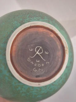 Pamono Large Scandinavian Modern Ceramic Carafe Vase attributed to Gunnar Nylund for Rörstrand, 1890s><noscript><img width=