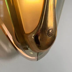 Clearance Pamono Large Sconces attributed to Max Ingrand for Fontana Artes, Italy, 1955, Set of 2