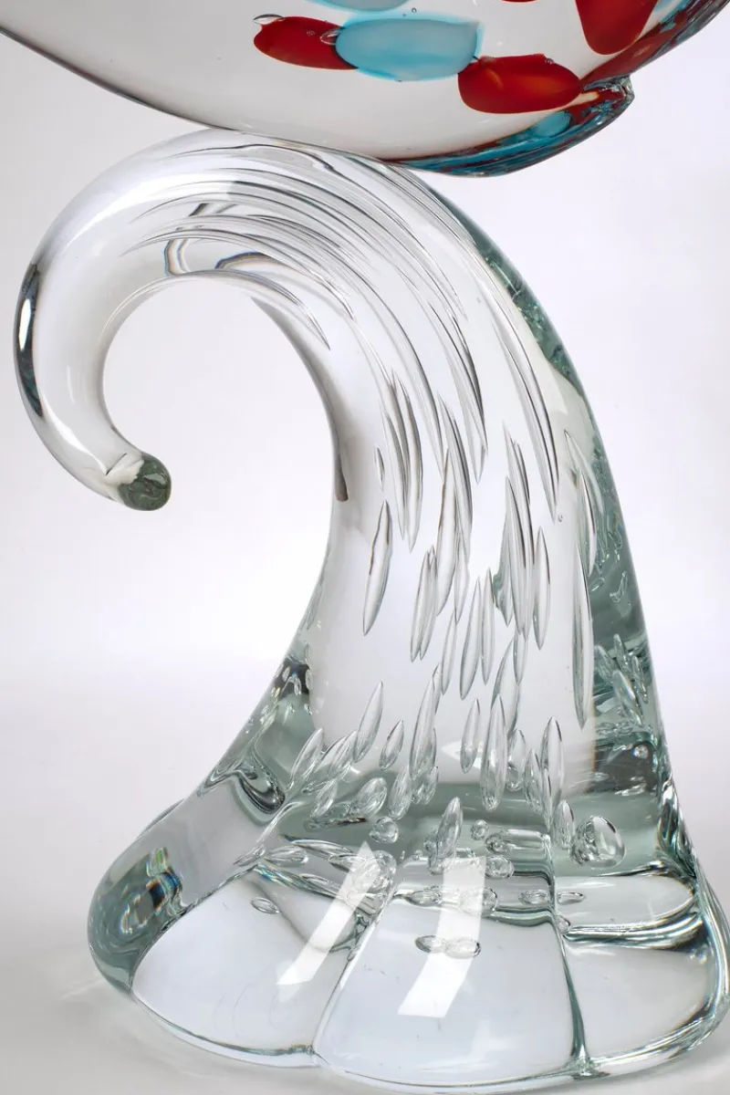 Pamono Large Sculpture in Murano Glass by 1295 Murano> Sculpture