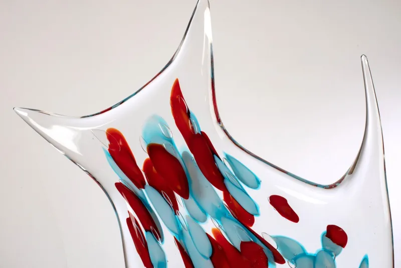 Pamono Large Sculpture in Murano Glass by 1295 Murano> Sculpture