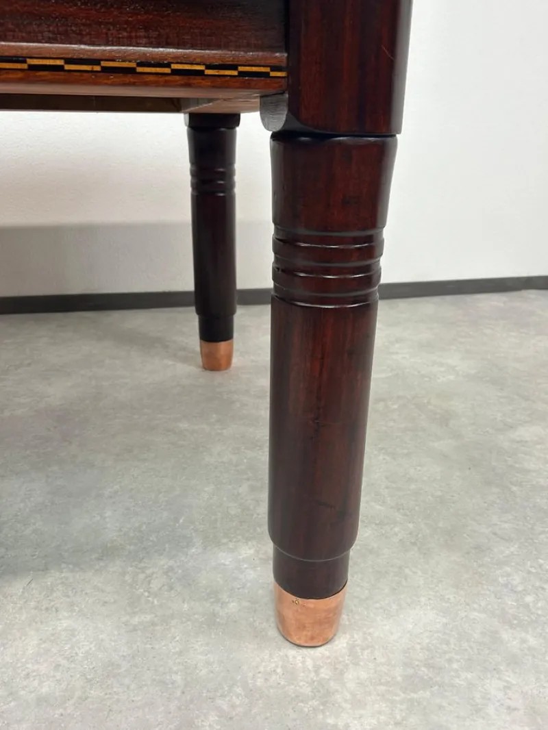 Pamono Large Secession Dining Table by Karoly Lingel, 1890s