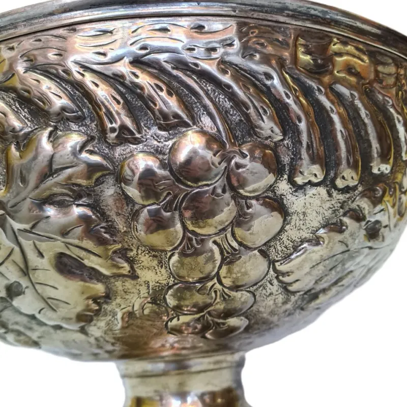 New Pamono Large Silver Plated Champagne Cooler, 1920s