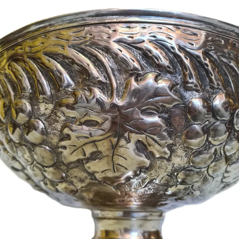 New Pamono Large Silver Plated Champagne Cooler, 1920s