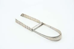 Discount Pamono Large Silver Tongs for Bread Serving