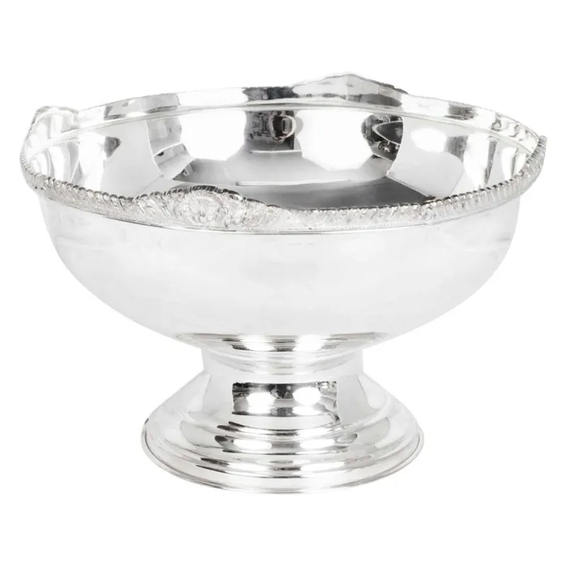 Online Pamono Large Silver-Plated Punch Bowl or Champagne Cooler, 1980s