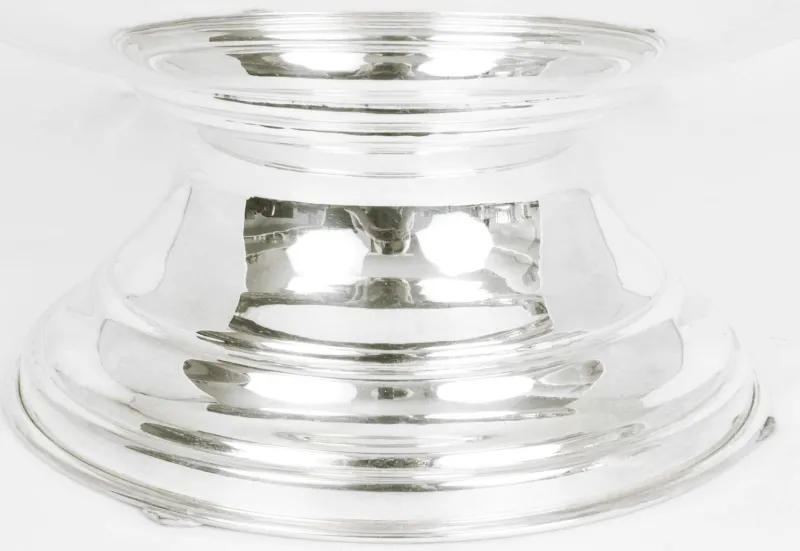 Online Pamono Large Silver-Plated Punch Bowl or Champagne Cooler, 1980s
