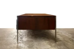 Pamono Large Six Drawer Center Desk by Florence Knoll Bassett for Knoll International, 1960s> Desks