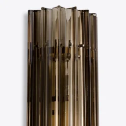 Clearance Pamono Large Smoked Quartz Amaro Wall Light from Pure White Lines