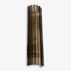 Clearance Pamono Large Smoked Quartz Amaro Wall Light from Pure White Lines