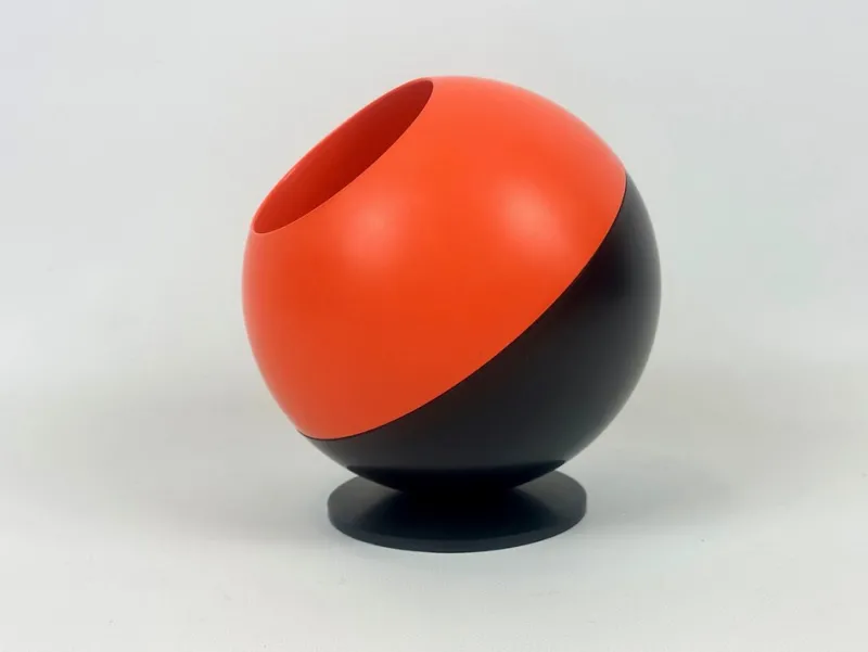 Pamono Large Space Age Ball Ice Bucket or Wine Cooler by Quist, 1970s> Ice Buckets & Wine Coolers