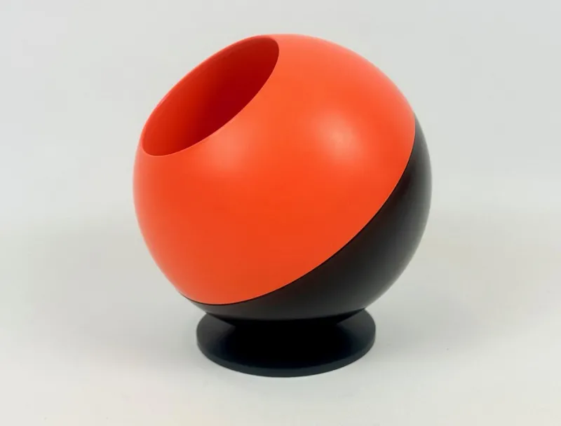 Pamono Large Space Age Ball Ice Bucket or Wine Cooler by Quist, 1970s> Ice Buckets & Wine Coolers