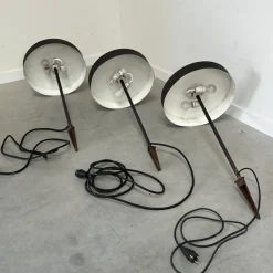 Clearance Pamono Large Space Age Garden Lamps by Louis Kalff for Louis Poulsen, 1960s, Set of 3
