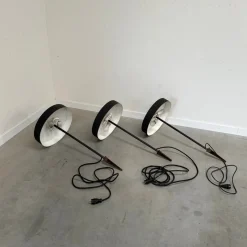 Clearance Pamono Large Space Age Garden Lamps by Louis Kalff for Louis Poulsen, 1960s, Set of 3