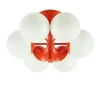 Pamono Large Space Age Sputnik Ceiling Light in Opal Glass from Kaiser Leuchten, 1960s> Ceiling Lights