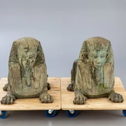 Best Pamono Large Sphinx Figures, 1900, Set of 2