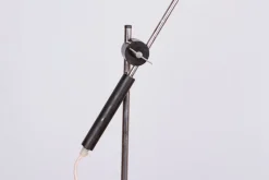 Pamono Large Steel and Teak Tilting Floor Lamp by Georges Frydman, 1960s> Floor Lamps