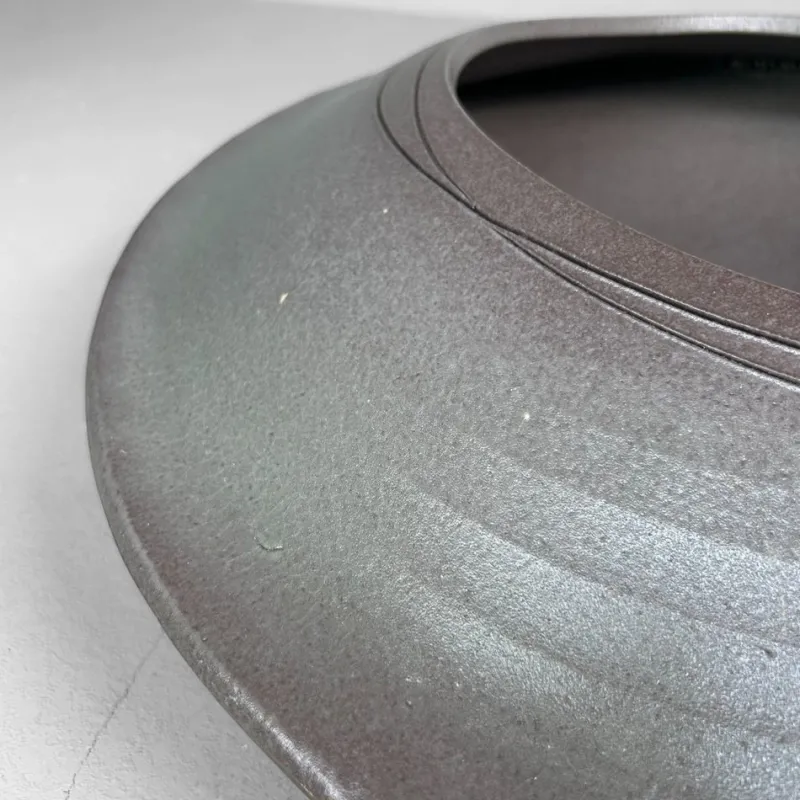 Outlet Pamono Large Studio Pottery Ceramic Ikebana Bowl, Japan, 1970s