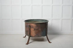 Pamono Large Swedish Copper Planter><noscript><img width=