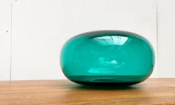 Pamono Large Swedish Stockholm Series Vase in Handmade Glass from Ikea, 1990s><noscript><img width=