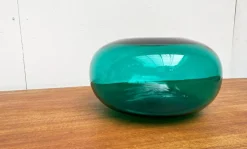 Pamono Large Swedish Stockholm Series Vase in Handmade Glass from Ikea, 1990s><noscript><img width=