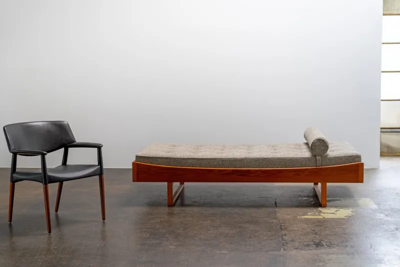 New Pamono Large Teak Daybed by Bernhard Pedersen & Søn, 1970s