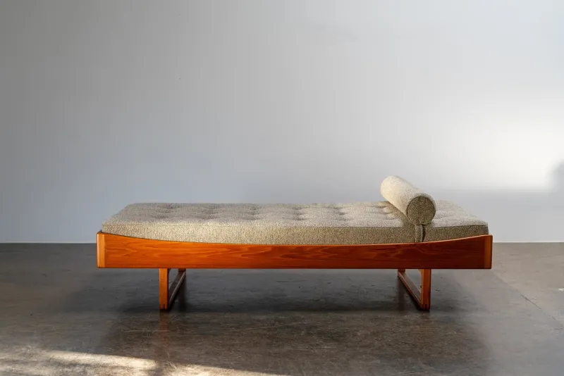New Pamono Large Teak Daybed by Bernhard Pedersen & Søn, 1970s