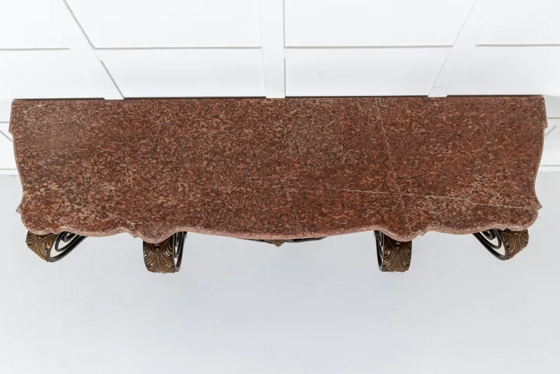 Online Pamono Large 19th Century French Wrought Iron Console