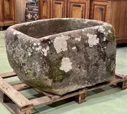 Pamono Large 19th Century Granite Trough><noscript><img width=