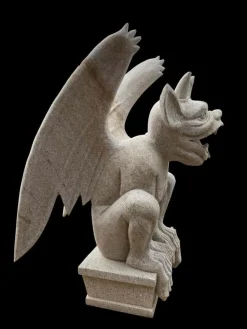 New Pamono Large 20th Century Granite Gargoyle
