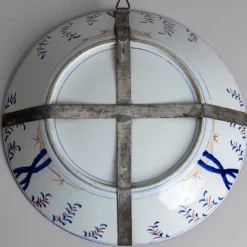 Pamono Large 19th Century Imari Porcelain Plate><noscript><img width=