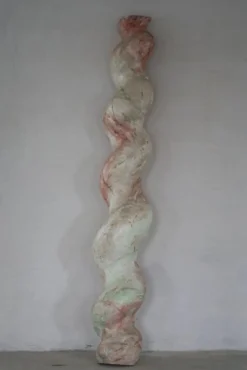 Pamono Large 18th Century Italian Sculptural Wooden Barley Twisted Pedestal><noscript><img width=