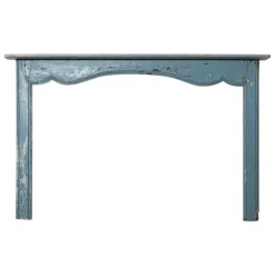 Online Pamono Large 19th Century Swedish Painted Pine Fireplace Surround, 1820s