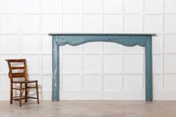 Online Pamono Large 19th Century Swedish Painted Pine Fireplace Surround, 1820s