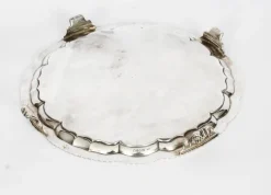 New Pamono Large 19th Century William IV Silver Tray Salver by Paul Storr, 1820