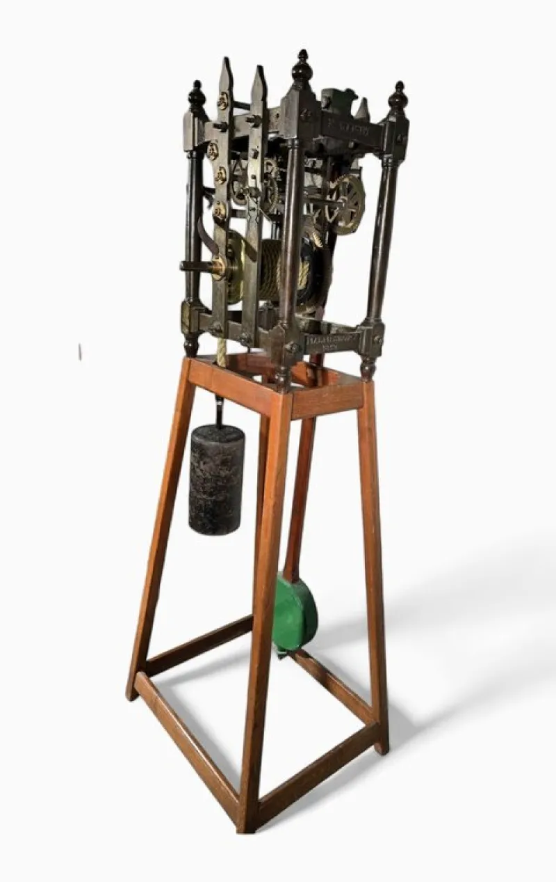 Pamono Large Tower Clock by H. Wheight, Malmesbury, 1859> Clocks