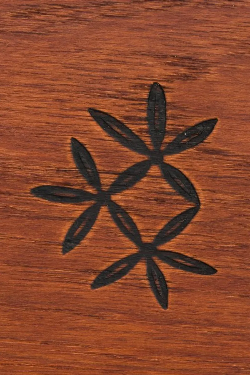 Clearance Pamono Large Tray in Teak attributed to Johannes Aasbjerg, 1950s