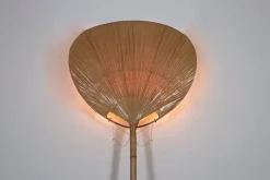 Pamono Large Uchiwa Floor Lamp by Ingo Maurer for M Design, Germany, 1977><noscript><img width=