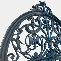 New Pamono Large Victorian Cast Iron Driveway Gates from Yates Haywood & Co, England, 1850, Set of 2
