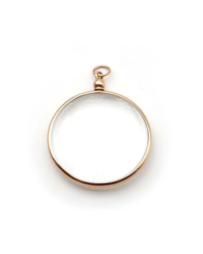 Pamono Large Victorian Glass Locket