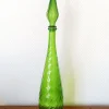 Pamono Large Vinntage Italian Glass Carafe from Empoli, 1970s> Bottles, Carafes & Jugs