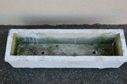 Pamono Large Vintage Concrete Planters, 1960s, Set of 4><noscript><img width=
