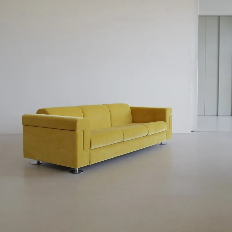 Pamono Large Vintage D120 Sofa by Valeria Borsani and Alfredo Bonetti for Tecno Milano, 1966> Couches & Sofas