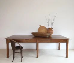 Pamono Large Vintage Dining Table, 1920s