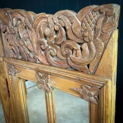 Pamono Large Vintage Eastern Room Divider with Mirrors><noscript><img width=