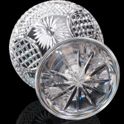 Pamono Large Vintage English Fruit Bowl in Crystal and Cut Glass, 1950><noscript><img width=