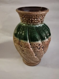 Pamono Large Vintage Fat Lava Vase, West Germany, 1970s><noscript><img width=