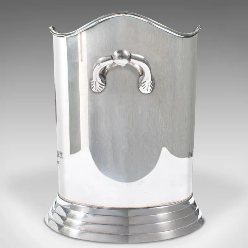 Pamono Large Vintage French Champagne Ice Bucket, 1970s> Ice Buckets & Wine Coolers